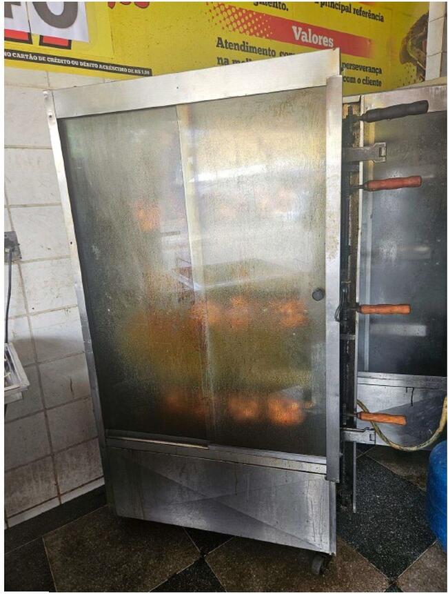 01 Máquina galeteria de inox