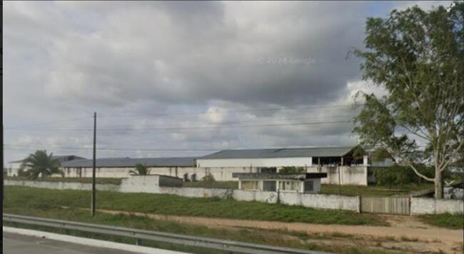 Comprei (PGFN): Galpão industrial com área total de 6 hectares, com área construída de 14,600 m², localizado na BR. 101, KM 46, Distrito Industrial, no Município e Comarca de Mamanguape - PB