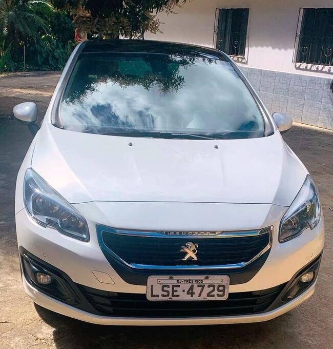 Peugeot 308 Griffe, 1.6, Turbo Flex, automático, gasolina,  2015/2016,  branco