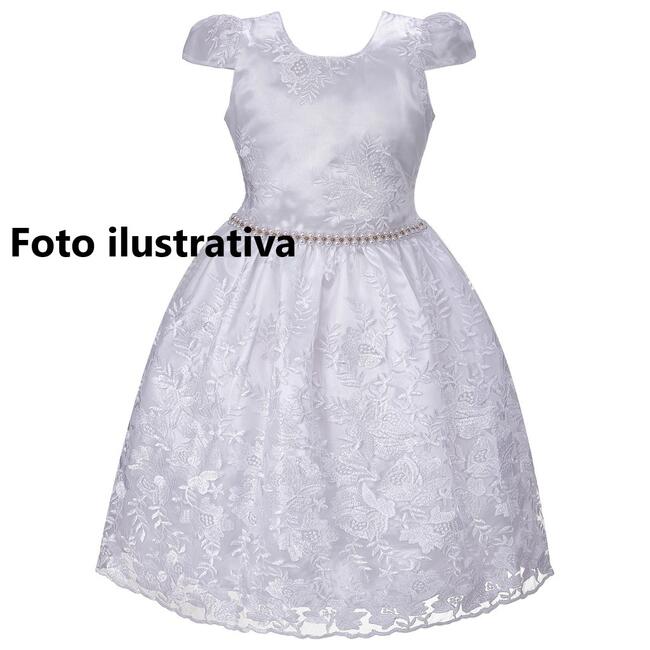 LOTE COM 10 VESTIDOS DE DAMA DE HONRA, COR BRANCO