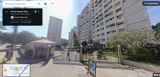 APTO DE 2 QUARTOS EM SÃO GONÇALO, RJ (COND. POLO INTEGRADO COMANDANTE ERNANI DO AMARAL PEIXOTO)