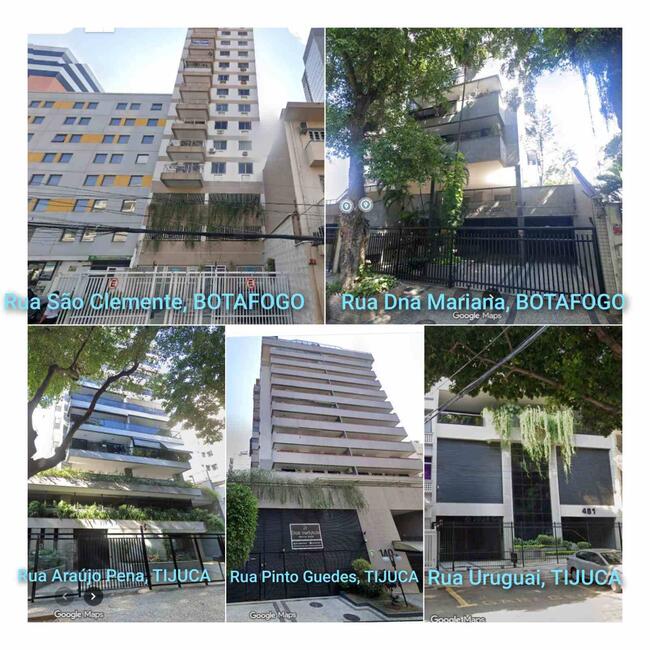 Diversos Imóveis:Lote de Terreno-Jacarepaguá, Apartamentos-Botafogo e Tijuca-RJ