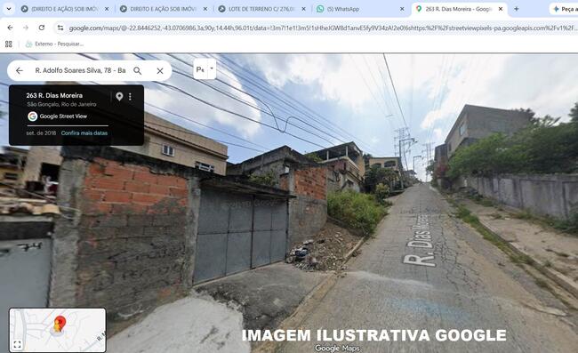 (DIREITO E AÇÃO) SOB IMÓVEL EM SÃO GONÇALO - RJ