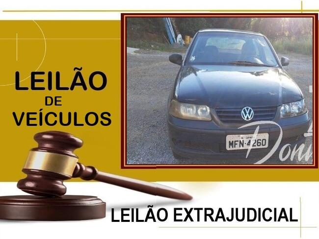 AUTOMÓVEL VW GOL 1.0 2002   SUCATA SEM DOCUMENTOS PARA DESMANCHE EM PALHOÇA SC