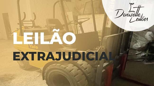 LEILÃO INDUSTRIAL ATIVOS IMOBILIZADOS DODGE RAM 2500 2008 EMPILHADEIRAS PNEUS EM SÃO JOSE/SC