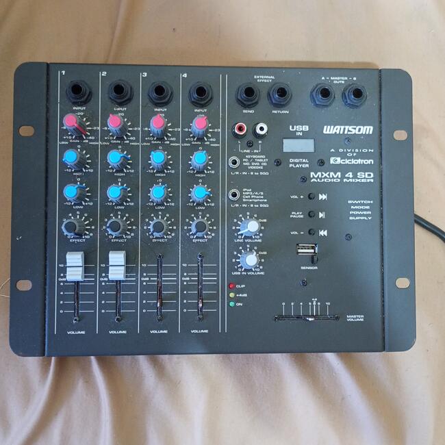 MXM 4 SD AUDIO MIXER