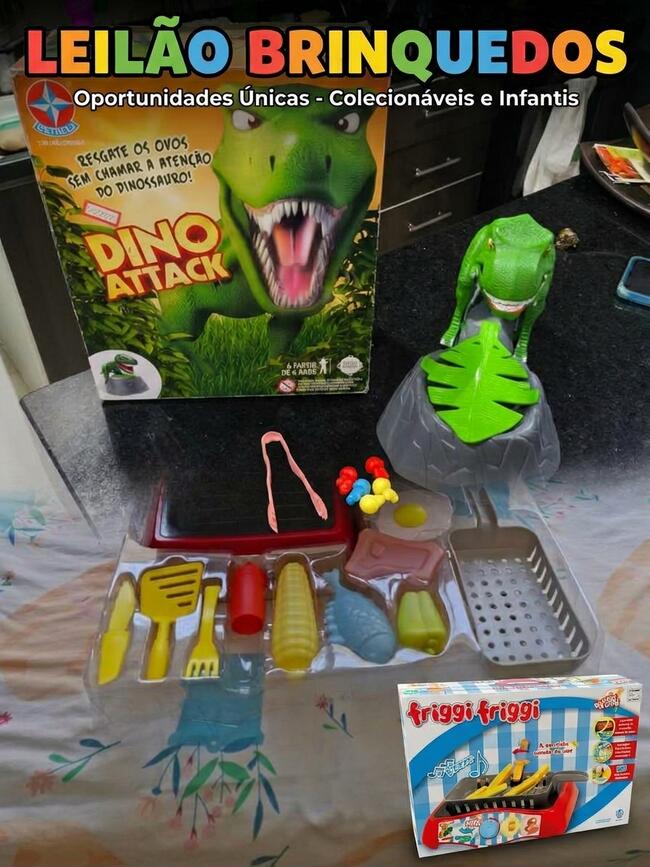 Leilão de Brinquedos.