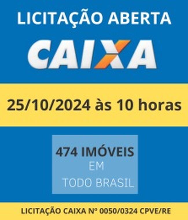 LICITAÇÃO CAIXA Nº 0050/ 0324