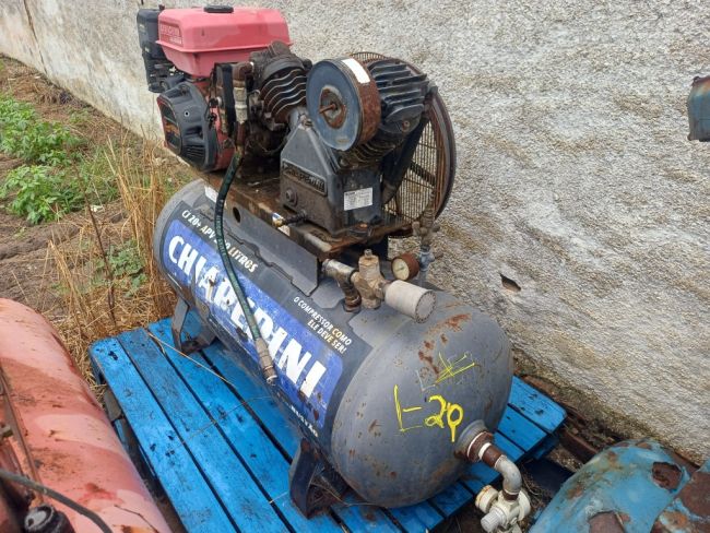 1 Compressor de ar Chiaperini motor a combustão Kawashima ge 900 e