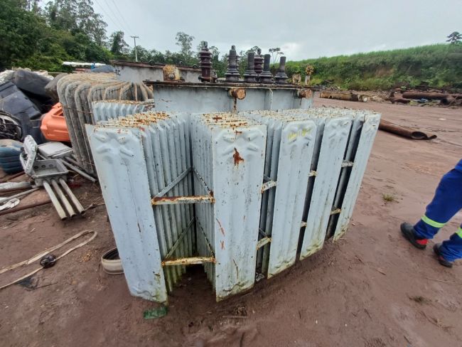 1 Transformador Cemec Potência 1000 kVA, Tipo Ctf, Nº 86545 - Patrimônio (009538)