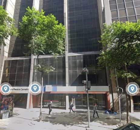 CENTRO-RJ - SALA COMERCIAL, 1 ANDAR INTEIRO COM 560M² NA AVENIDA RIO BRANCO N° 110