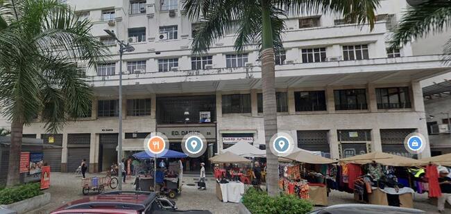 CENTRO/RJ - Subsolo do Edifício na Avenida Treze de Maio n° 23-D com  2.202 m2 de área edificada