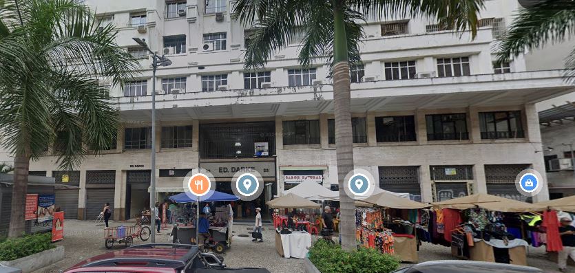 CENTRO/RJ - Subsolo do Edifício na Avenida Treze de Maio n° 23-D com  2.202 m2 de área edificada