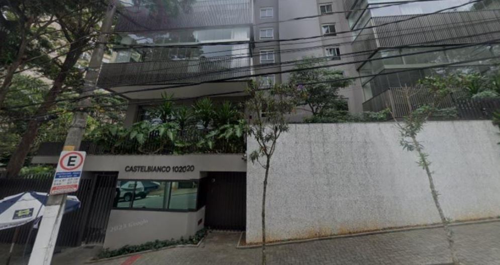 SITE COMPREI - Apartamento com 383,42 m², 7º andar, 5 dormitórios, sendo 4 suítes, 6 vagas de garagem, matrícula nº 105019, condomínio Edifício Castelbianco, Rua Alagoas, 1.020 Consolação São Paulo SP.