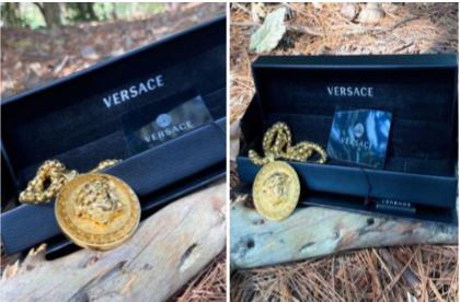 UM COLAR (GARGANTILHA) ORIGINAL DA MARCA VERSACE