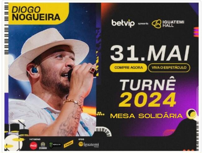 Mesa Solidária 53 - Diogo Nogueira.