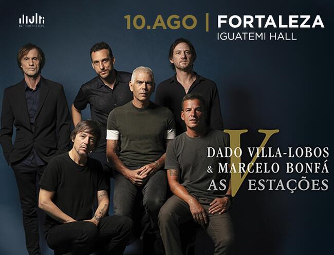 Camarote Solidário 53 - Show "As V Estações". Dado Villa-Lobos e Marcelo Bonfá