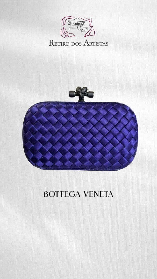 Clutch Knot Roxa Bottega Veneta