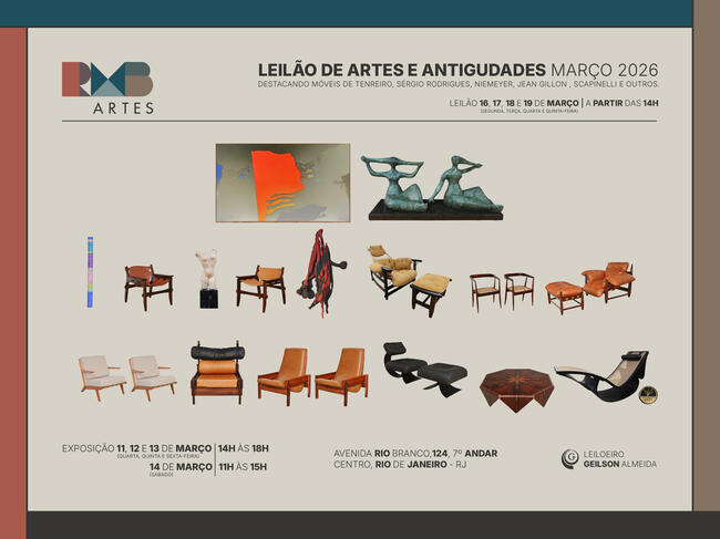 LEILÃO DE ARTE E ANTIGUIDADES