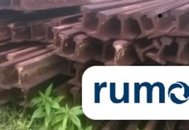 1.050 Toneladas de Trilhos - Rumo