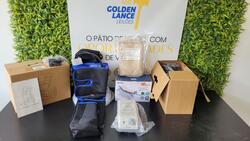 Foto de COLCHÃO PNEUMÁTICO ORTOPÉDICO E BOTAS DE COMPRESSÃO PNEUMÁTICA. NO ESTADO QUE SE ENCONTRAM.
