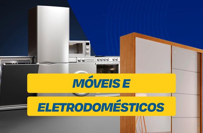 LEILÃO ONLINE E PRESENCIAL DE MÓVEIS E ELETRODOMÉSTICOS