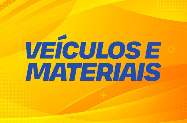 LEILÃO DE VEÍCULOS E MATERIAIS DIVERSOS
