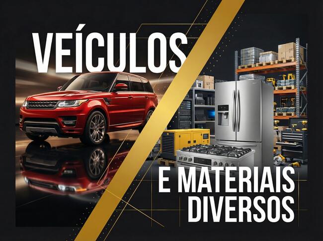 LEILÃO DE VEÍCULOS E MATERIAIS DIVERSOS