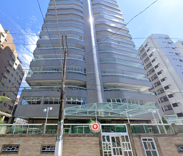 Apartamento- Residencial César Augusto - Praia Grande/sp. Área Total De 178,4637m²
