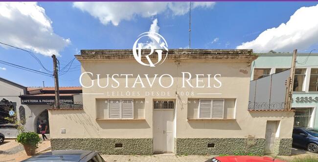 Casa - Residencial/Comercial - 3 quartos - Jardim Guanabara - CAMPINAS/SP - Área total: 379,40 M² - Área construída: 103,00 m²