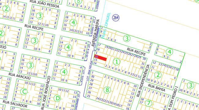 Imóvel C/ 514,32m² No Lot. Ana Neusa Em Marechal Cândido Rondon/pr, localizado em Marechal Cândido Rondon - PR