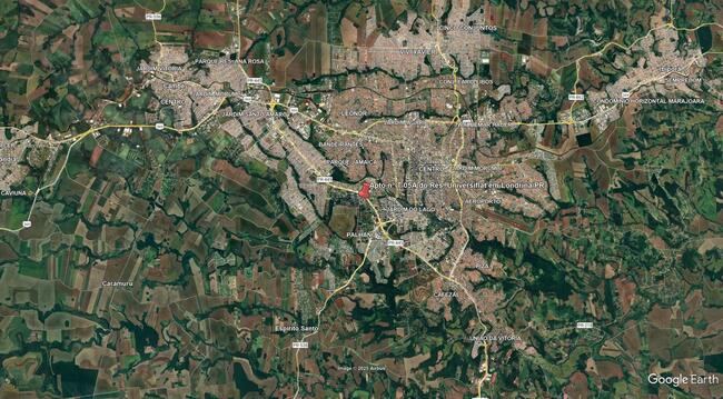 Apto Nº T-05a Do Res. Universiflat Em Londrina/pr, localizado em Londrina - PR