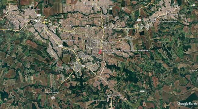 Apto Nº 104 Do Ed. Res. Requinte Em Londrina/pr, localizado em Londrina - PR