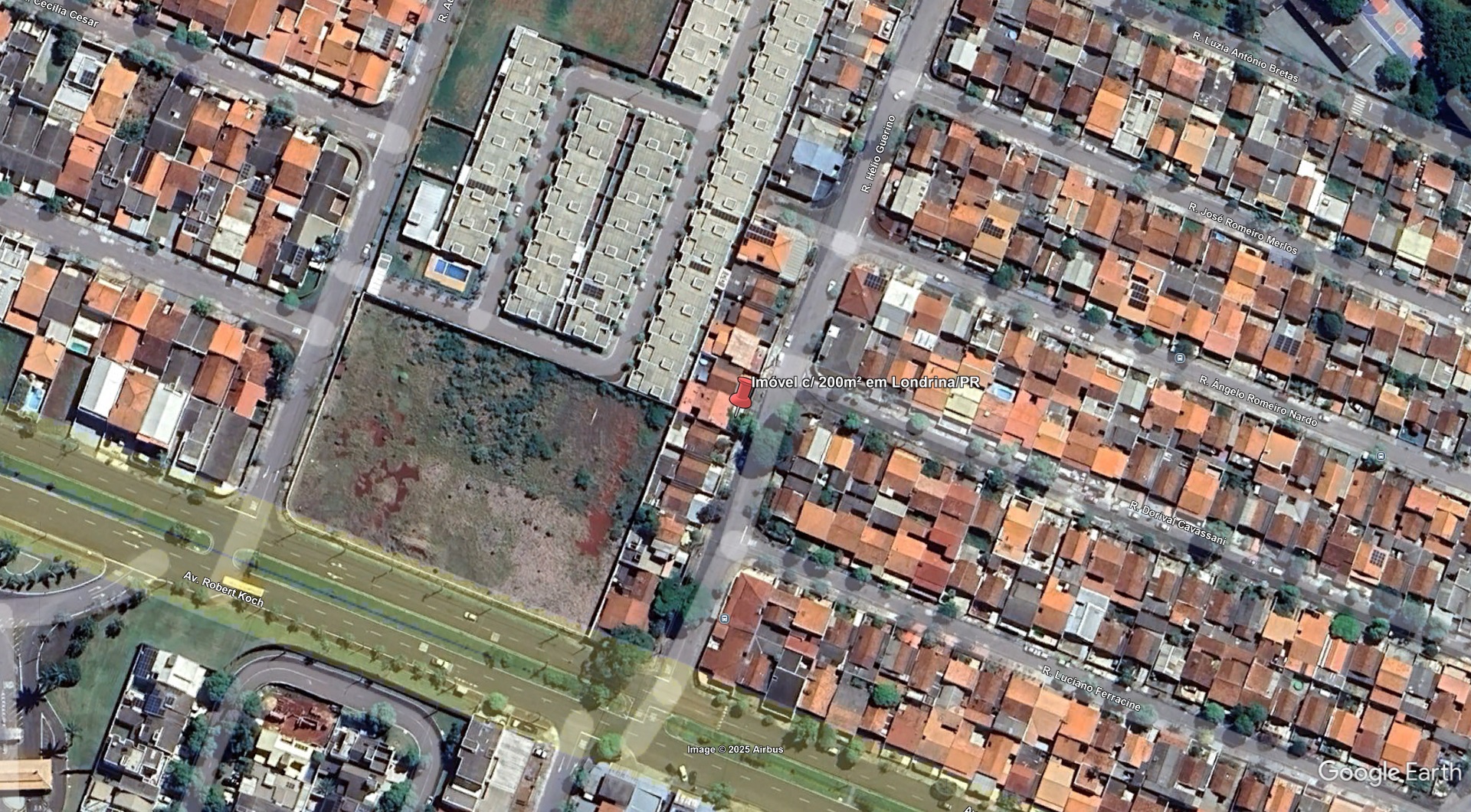 Lote 24.1 - imóvel c/ 200m² no conj. hab. ernani moura lima ii em londrina/pr