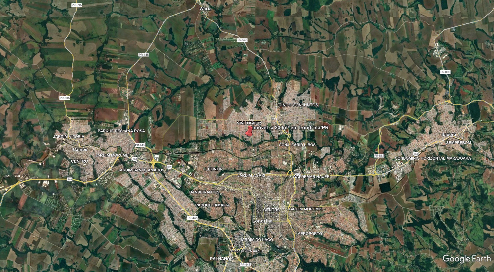 Lote 29.1 - imóvel c/ 200m² no conj. hab. parigot de souza i em londrina/pr