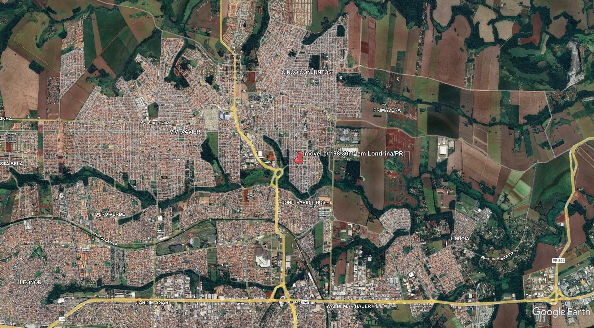 Lote 32.1 - imóvel c/ 198,30m² no conj. hab. almirante nubar bogossian em londrina/pr