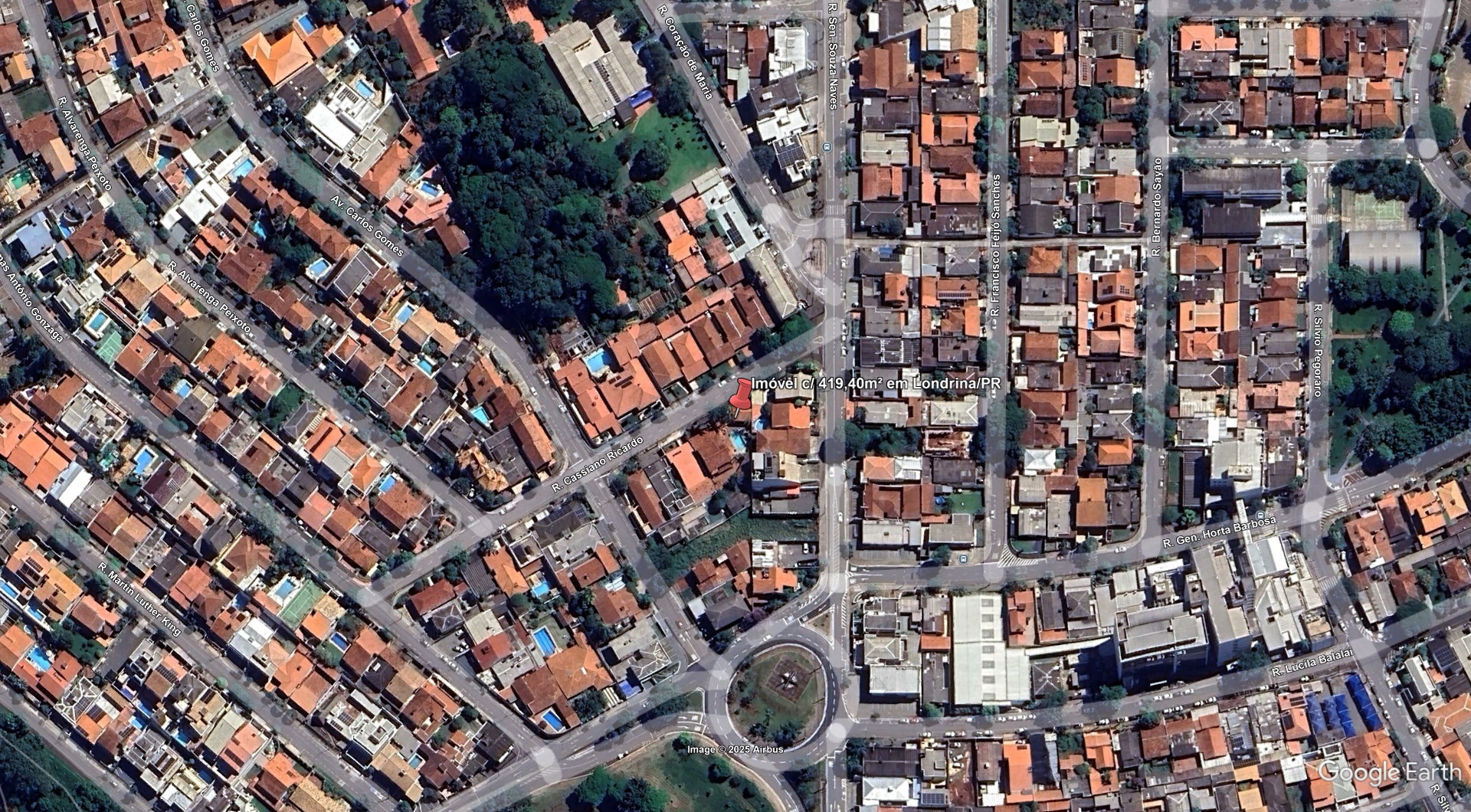 Lote 37.1 - imóvel c/ 419,40m² no jardim petrópolis ii em londrina/pr
