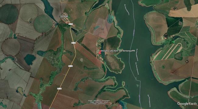 Imóvel C/ 243,92m² Na Estância Recanto Dourado Em Sertaneja/pr, localizado em Sertaneja - PR