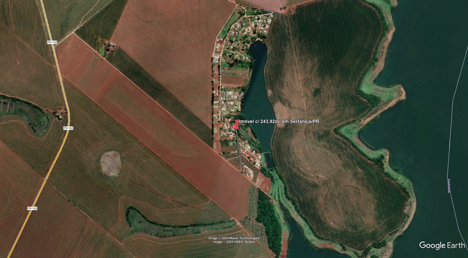 Lote 2.1 - imóvel c/ 243,92m² na estância recanto dourado em sertaneja/pr