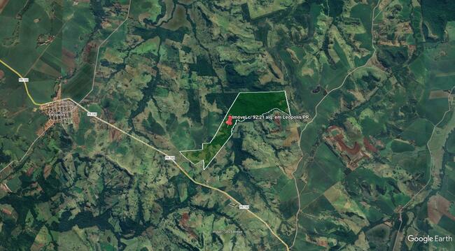 Imóvel C/ 92,21 Alq. Em Leópolis/pr, localizado em Leópolis - PR