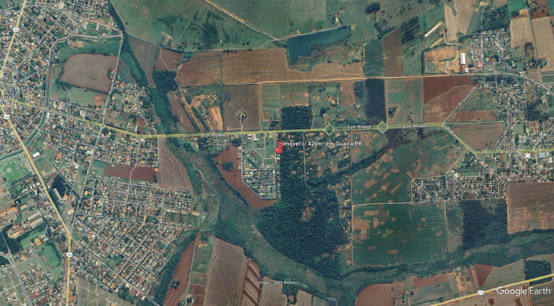Lote 1.1 - imóvel c/ 420m² no lot. toldo em guaíra/pr
