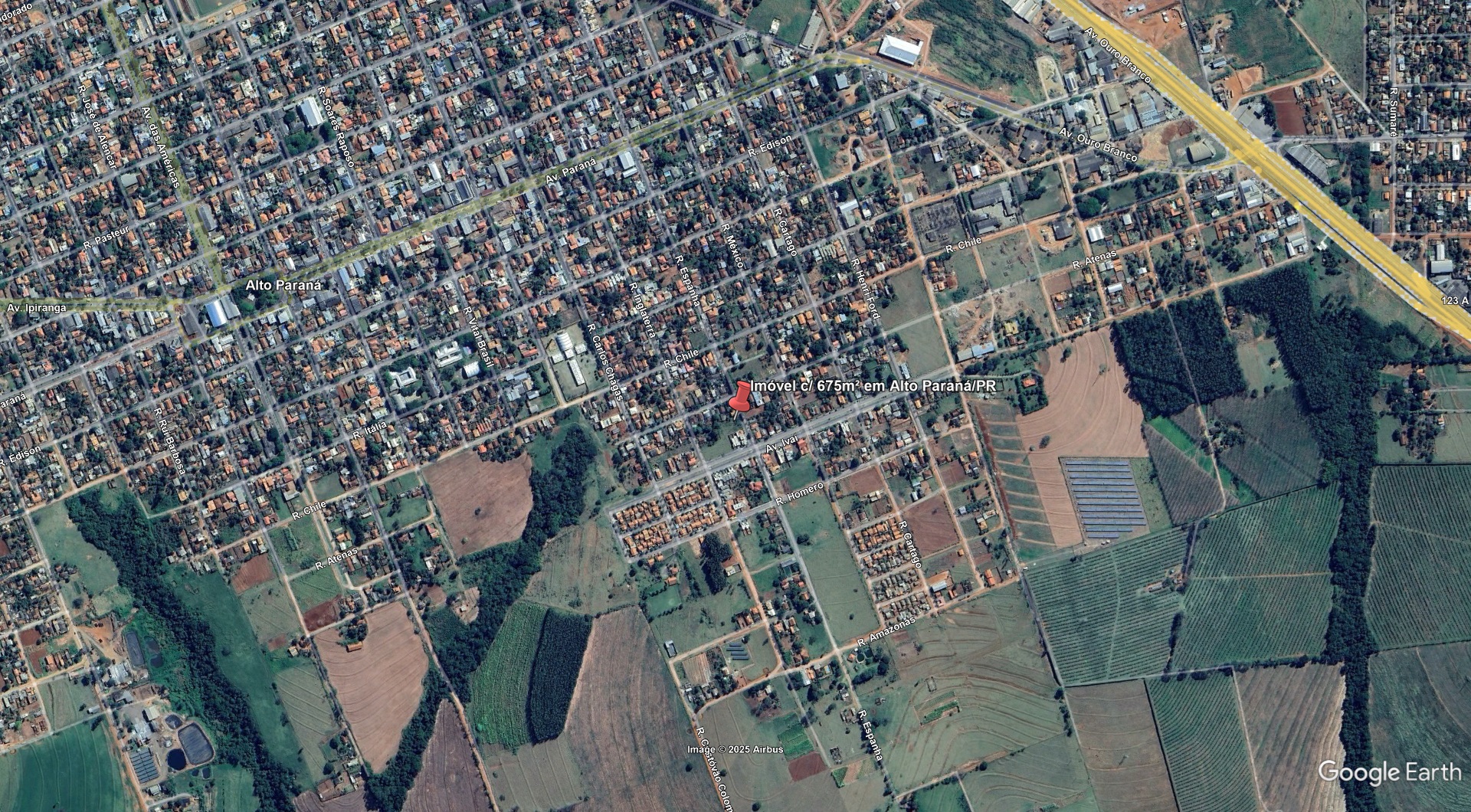 Lote 1.1 - imóvel c/ 675m² em alto paraná/pr
