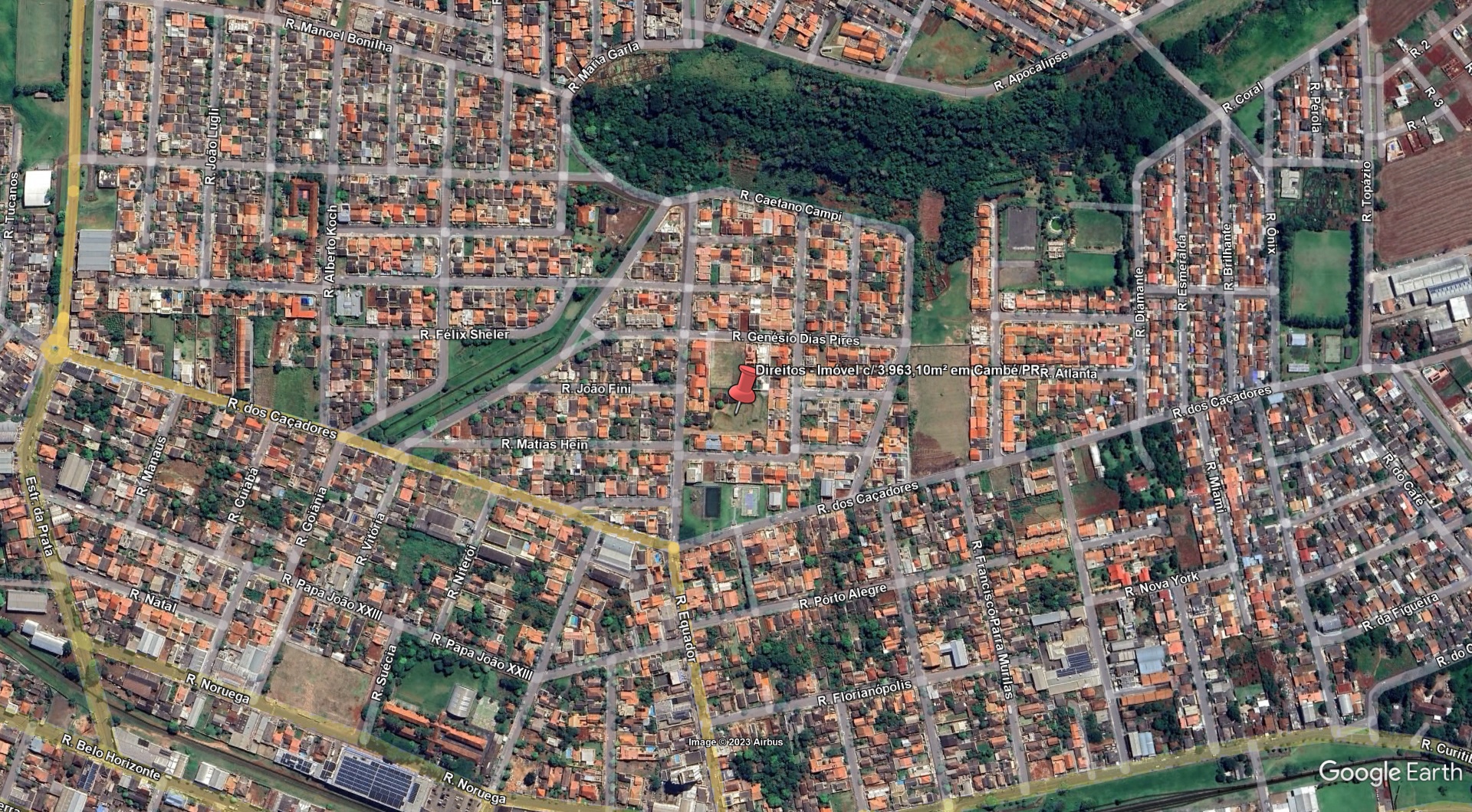 Lote 3.1 - direitos - imóvel c/ 3.963,10m² em cambé/pr