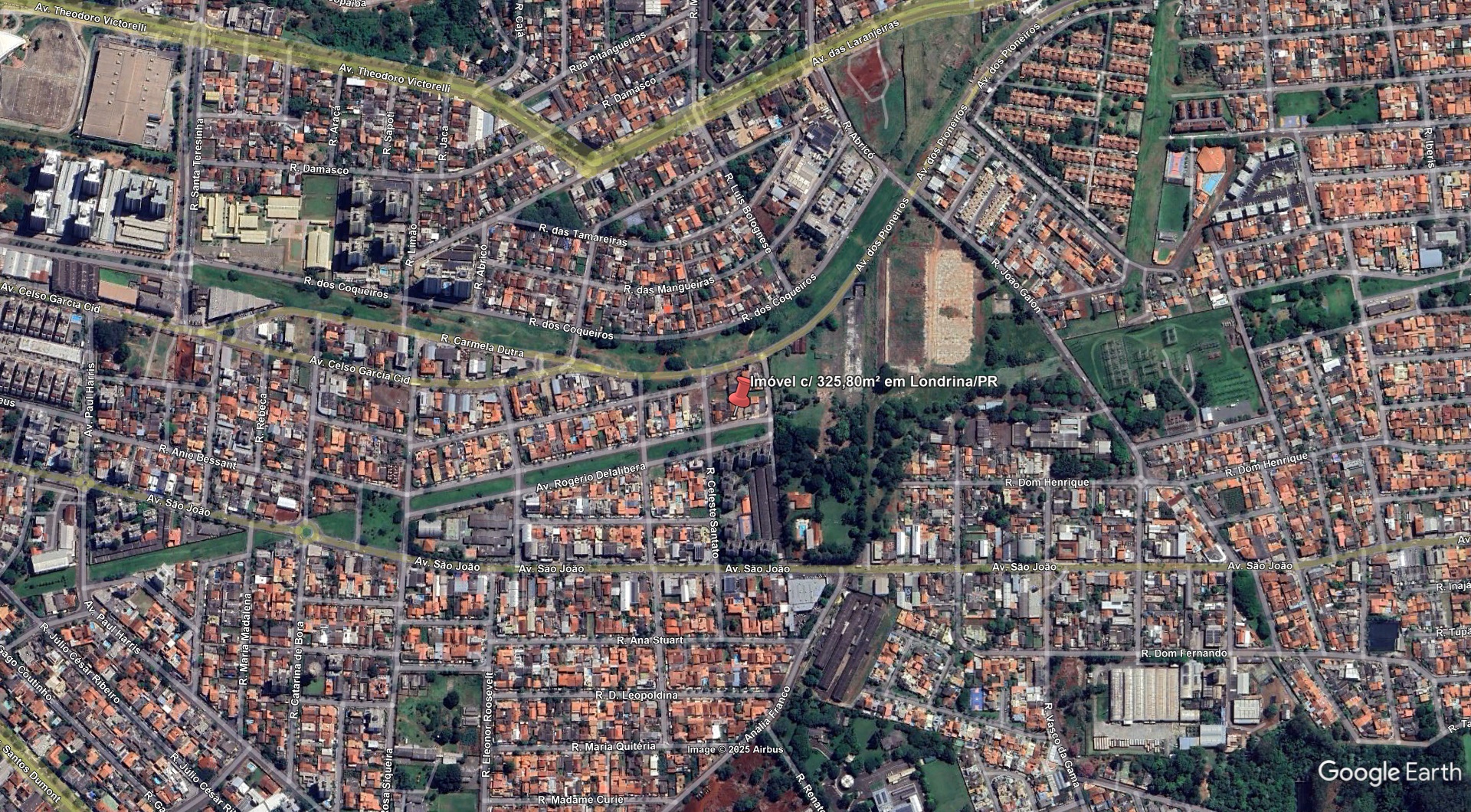 Lote 1.1 - imóvel c/ 325,80m² no jardim oriente em londrina/pr