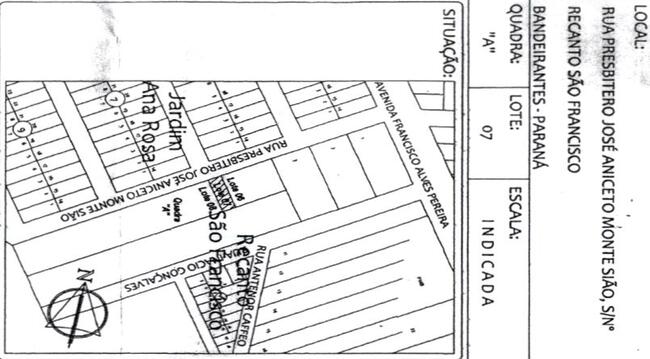 Imóvel C/ 317,40m² Em Bandeirantes/pr, localizado em Bandeirantes - PR