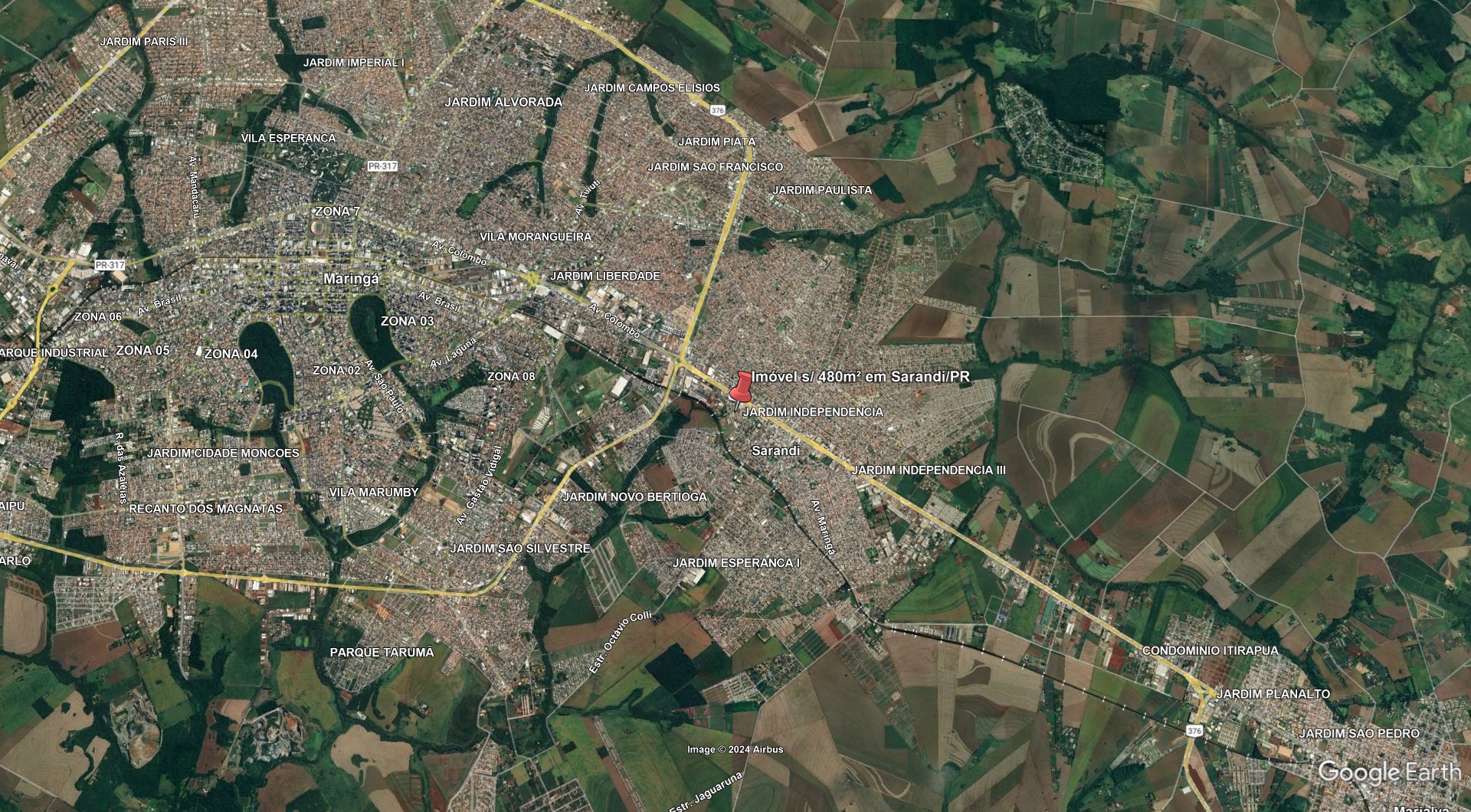 Lote 2.1 - imóvel c/ 480m² no jardim europa em sarandi/pr