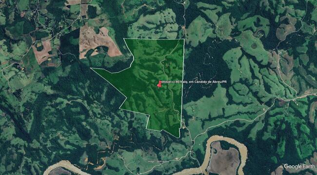 Imóvel C/ 90,9 Alq. Em Cândido De Abreu/pr, localizado em Cândido De Abreu - PR
