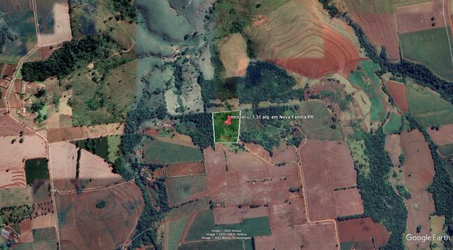 Imóvel C/ 1,31 Alq. No Bairro Dos Valérios Em Congonhinhas/pr, localizado em Congonhinhas - PR