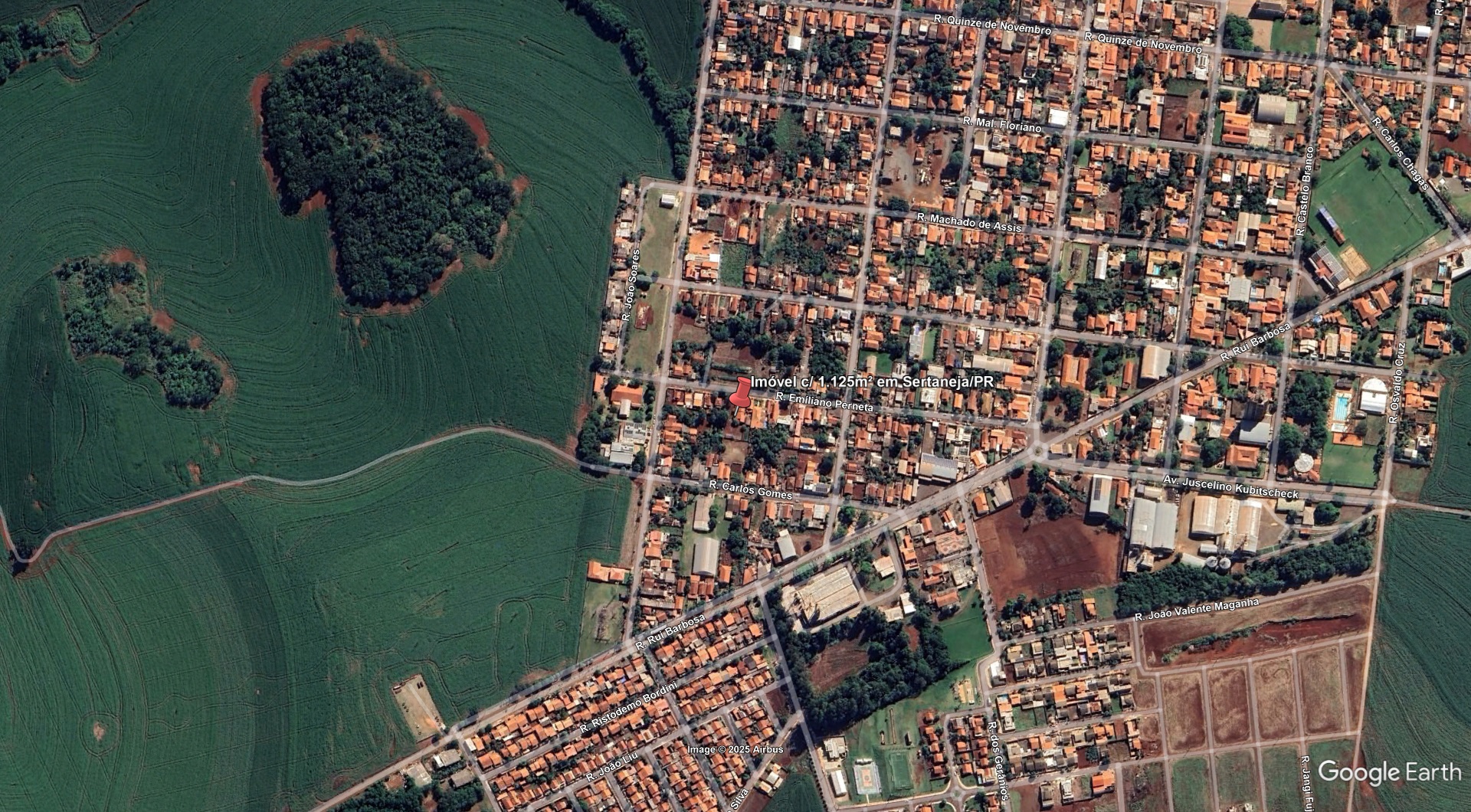 Lote 1.1 - imóvel c/ 1.125m² em sertaneja/pr