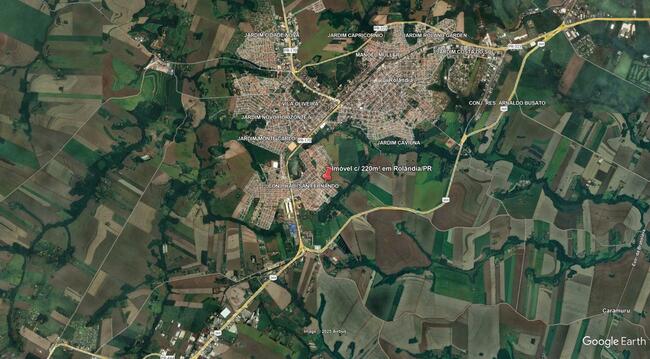 Imóvel C/ 220m² No Res. Itália Em Rolândia/pr, localizado em Rolândia - PR